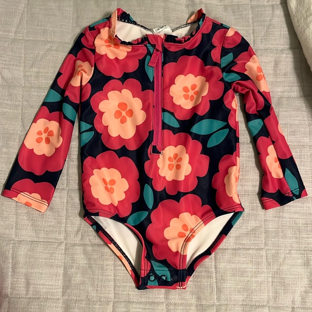 Carter’s Girls Rashguard Swimsuit